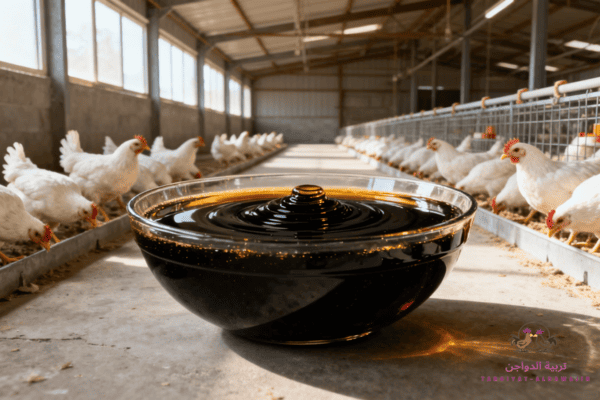 جرعه العسل الاسود للفراخ 