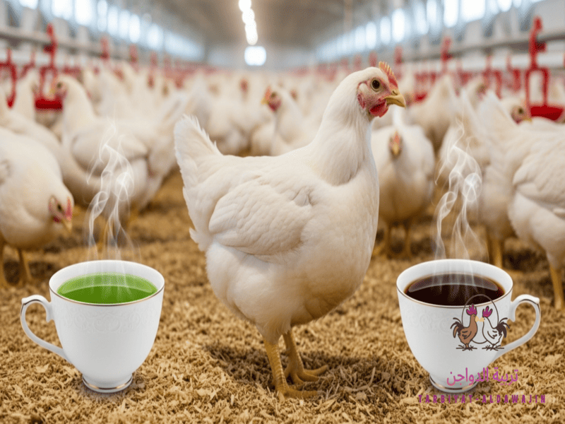 فوائد الشاي الناشف للاسهال للدواجن