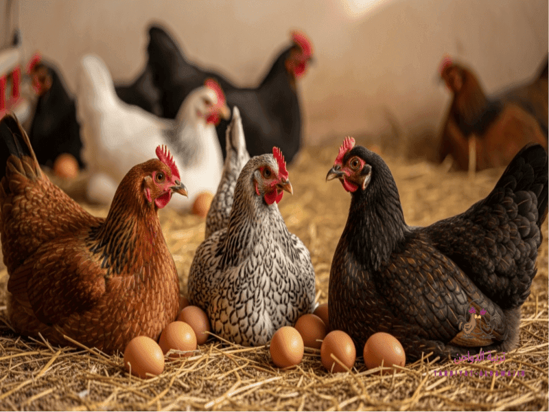 فراخ بلدى بياض